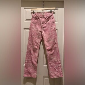 Urban Outfitters BDG Pink Cowboy Jeans Size 24